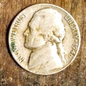 Silver nickel Jefferson